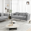 ghế sofa băng xám tro