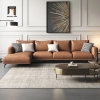 B1 Bộ ghế sofa góc chữ L GT56 Modela 2m4 x 1m6 hiện đại