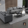 bộ ghế sofa màu xám