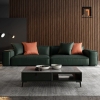 X2 Ghế sofa đơn phòng khách cao cấp DT64 Perry da Pu xanh lá