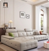 bộ ghế sofa góc L bọc da cao cấp 3m x 1m6