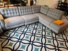W2 Bộ ghế sofa góc chữ L diện tích lớn GT17 Toranado 2m4 x 2m