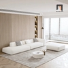 O1 Bộ ghế sofa chữ U xám trắng UT25 Dayton 3m2 chung cư