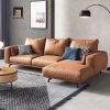 sofa góc da công nghiệp