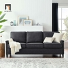 sofa băng xám đen