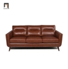 V2 Ghế sofa băng 3 nệm ngồi da Pu BHQ15 Amina dài 2m2 cao cấp
