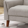 Q2 Ghế sofa đơn phòng khách gia đình DT26 Monte vải nỉ đẹp