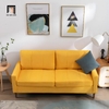 sofa băng màu vàng