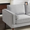 K3 Bộ sofa góc L phòng khách GT240 Granville 2m4 x 2m4 màu cam