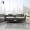 O2 Bàn sofa chung cư hiện đại BSF28 Mocshin mặt đá 2 tầng