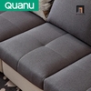 N1 Bộ ghế sofa chữ U giá rẻ UT6 Etowah 3m5 phòng khách đẹp