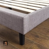 O2 Giường ngủ 1m6 x 2m GN2 Bierman bọc vải màu xám giá rẻ