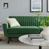 sofa xanh lá