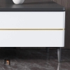 V1 Bàn sofa mặt đá chữ nhật 1m x 50 BSF46 Lamoa giá rẻ hiện đại