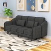 sofa giường xám đen