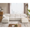 H1 Bộ ghế sofa chữ U vải nỉ đẹp UT28 Dermott 3m2 giá rẻ