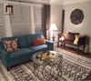 O2 Ghế sofa văng nỉ nhỏ gọn dài 1m9 BT40 Tilton cho phòng ngủ