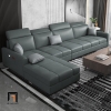 sofa góc da công nghiệp