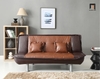 sofa giường bọc da giả đẹp
