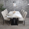 F1 Bộ bàn ăn 6 ghế Monet ngồi 1-BAD6-G2-B2 nhập khẩu nguyên chiếc hiện đại