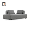U1 Bộ ghế sofa phòng khách thư giãn KT15 Chikelrell xám lông chuột