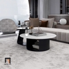 U1 Cặp bàn sofa đôi phòng khách BSF72 Timpas phòng khách gia đình