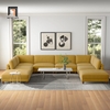 T3 Bộ ghế sofa chữ U gia đình sang trọng UT31 Duroy dài 3m4