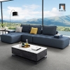 sofa góc xanh đậm