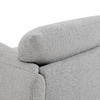 M3 Bộ ghế sofa vải nỉ xám trắng BT61 Bodhill 2m3 kèm đôn vuông