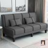 sofa giường xám đậm