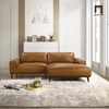 K2 Ghế sofa góc L da công nghiệp GT104 Ashcof 2m2 x 1m5 cao cấp