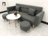 bộ ghế sofa xám đậm