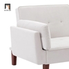 K2 Ghế sofa giường gấp gọn GB53 Armisen 2m xám trắng vải nhung