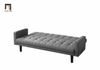 P3 Ghế sofa giường nằm giá rẻ GB76 Batrie dài 2m xám lông chuột