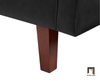 sofa chân gỗ cao su