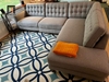 W2 Bộ ghế sofa góc chữ L diện tích lớn GT17 Toranado 2m4 x 2m