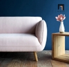 U1 Ghế sofa văng xinh xắn BT78 Indochine dài 2m vải nỉ bố