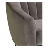 Ghế sofa đơn giá rẻ DT34 Aretha vải nhung màu nâu đậm