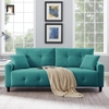 J2 Ghế sofa băng vải nỉ màu xanh ngọc BT142 Tufmo 1m8 giá rẻ