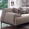 U3 Ghế sofa băng xám lông chuột BT287 Bonny dài 2m4 chung cư