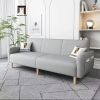 sofa giường màu xám trắng