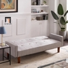 K3 Ghế sofa bed giường nằm giá rẻ GB71 Morones 2m màu xám tro