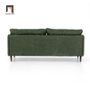 G1 Sofa băng da công nghiệp xanh lá BT130 Reese 1m9 cao cấp