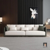 P1 Bộ ghế sofa góc hiện đại GT112 Hobb 2m4 x 1m6 cho chung cư