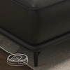 X2 Bộ ghế sofa băng kèm đôn vuông BT259 Waco da giả dài 2m2