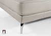 N2 Bộ ghế sofa góc L da giả Pu GT103 Ellis 2m4 x 1m6 chân inox