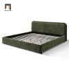 C2 Giường ngủ vải nỉ màu xanh lá GN133 Bixby 1m6 x 2m hiện đại