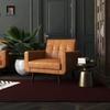 sofa đơn da công nghiệp