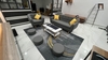 sofa xám đậm
