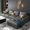 sofa góc da công nghiệp